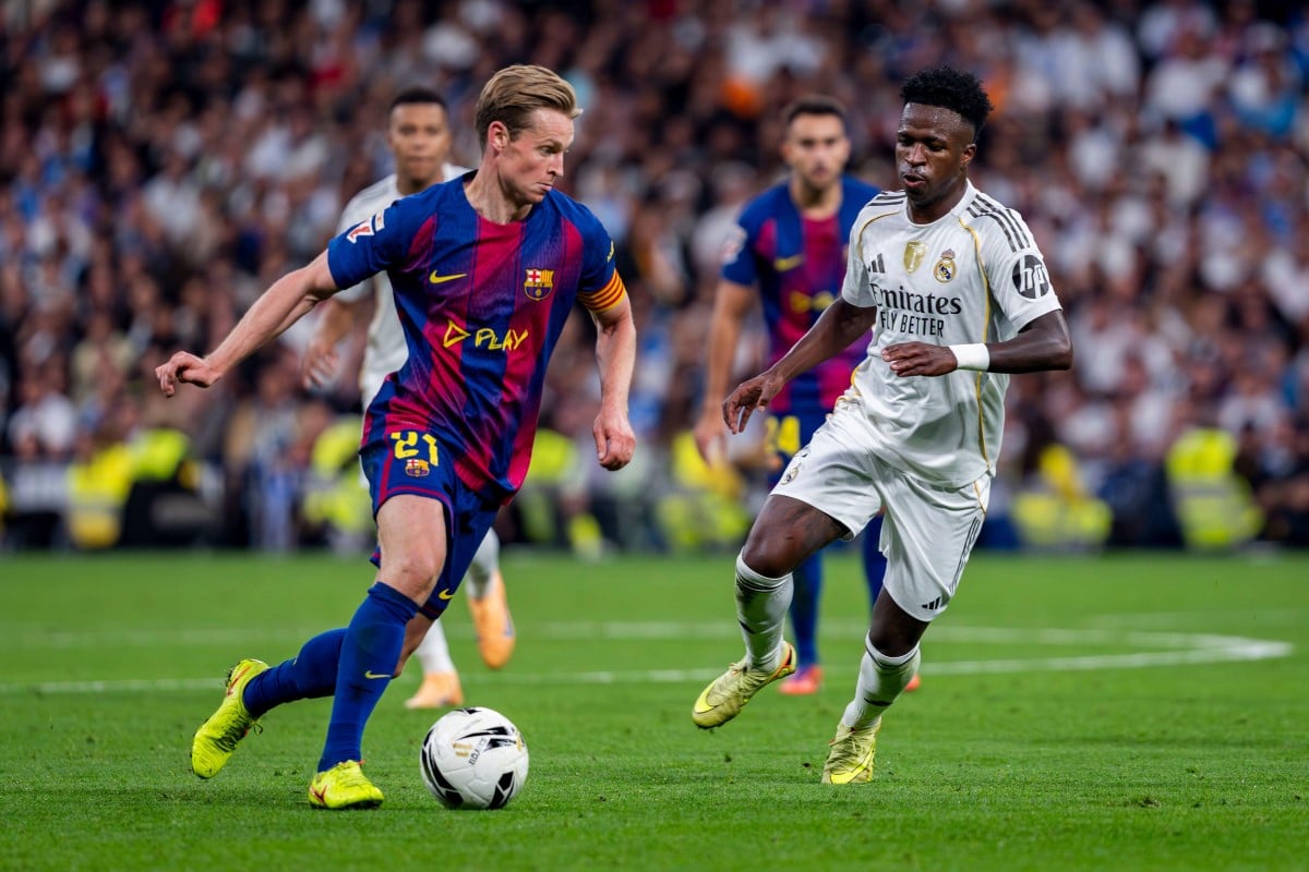 Frenkie de Jong oraz Vinicius Junior