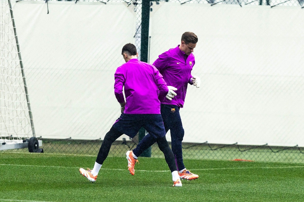Joan Garcia i Marc-Andre ter Stegen