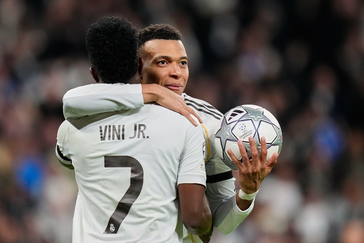 Kylian Mbappe i Vinicius Junior