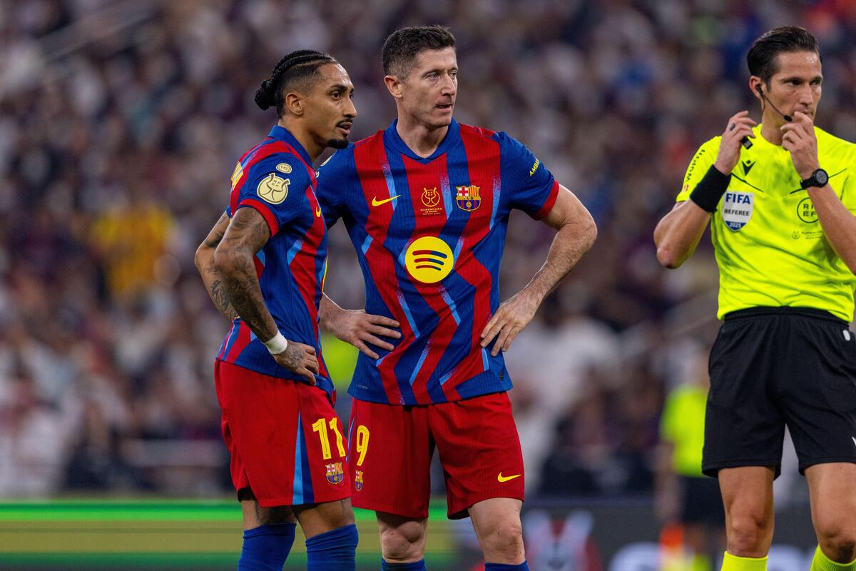 Raphinha i Robert Lewandowski