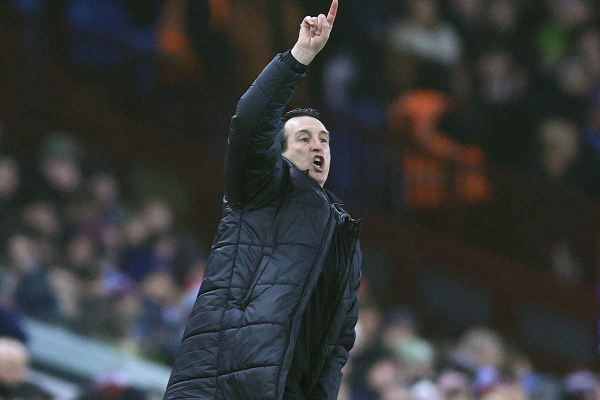 Unai Emery - trener Aston Villi