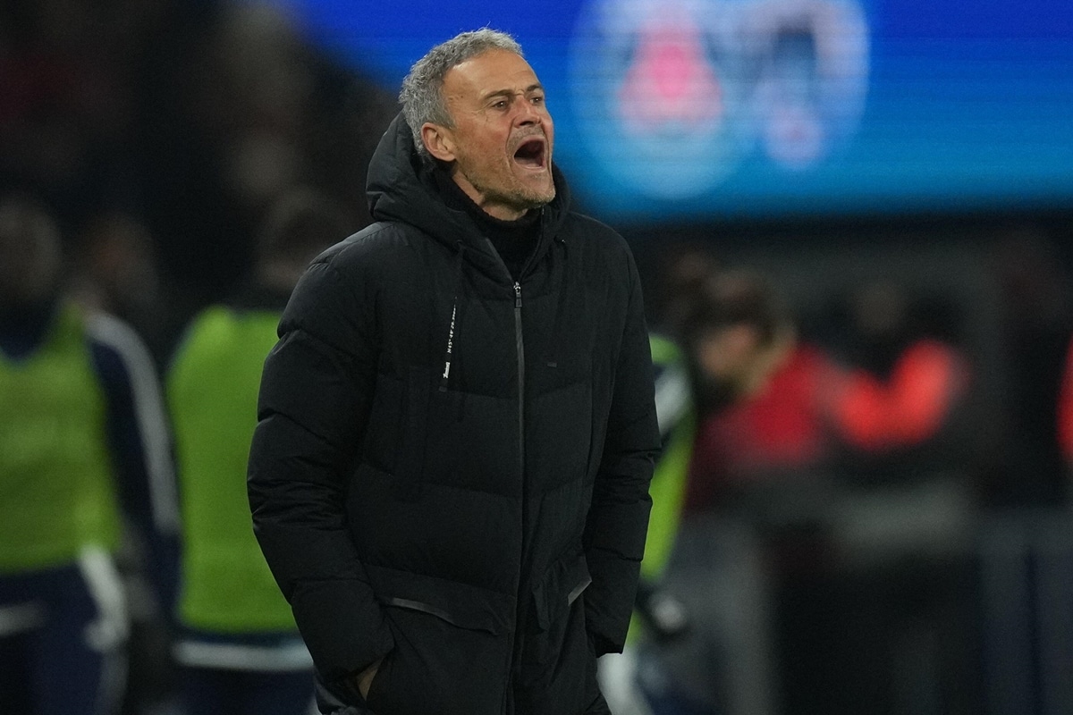 Luis Enrique - trener PSG