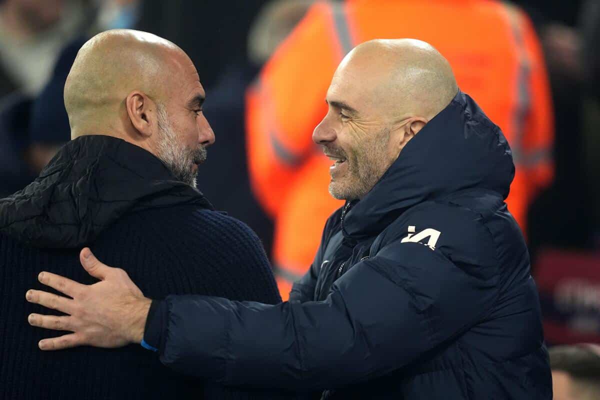Pep Guardiola i Enzo Maresca