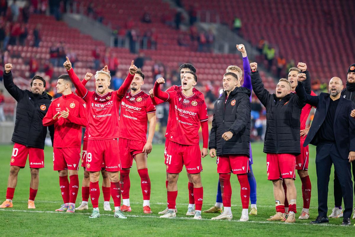 Zawodnicy Widzewa Łódź