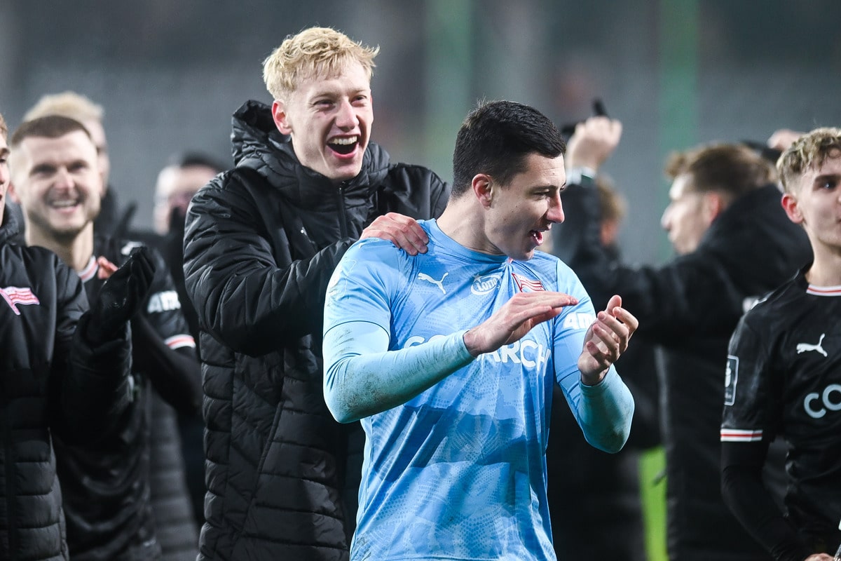 Oskar Wójcik (z lewej)