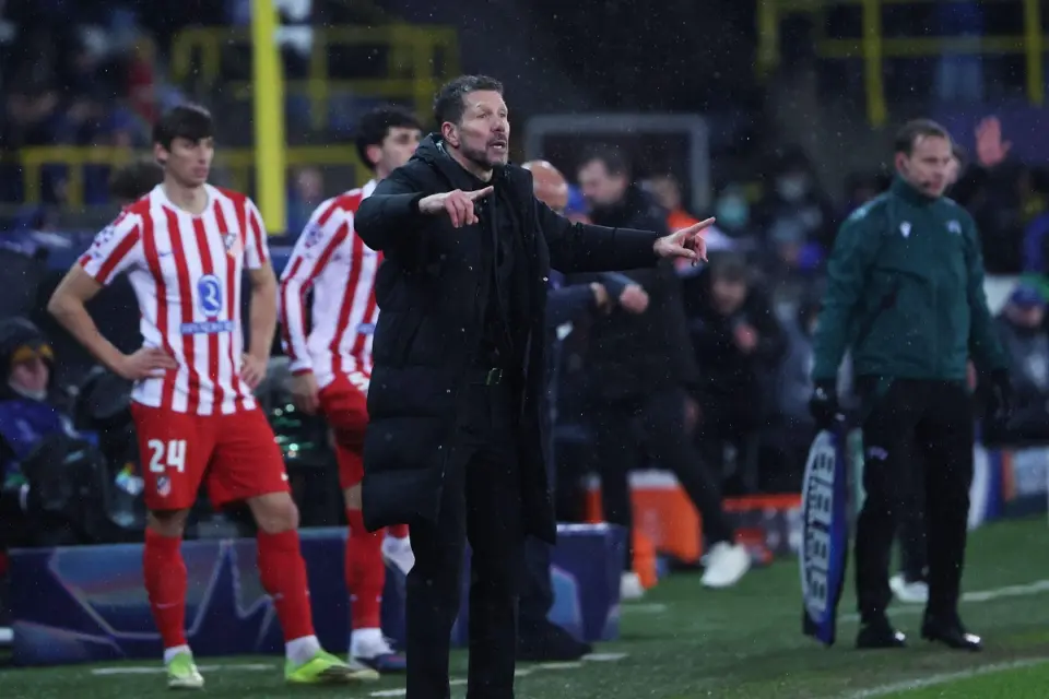 Diego Simeone (Club Brugge - Atletico Madryt)