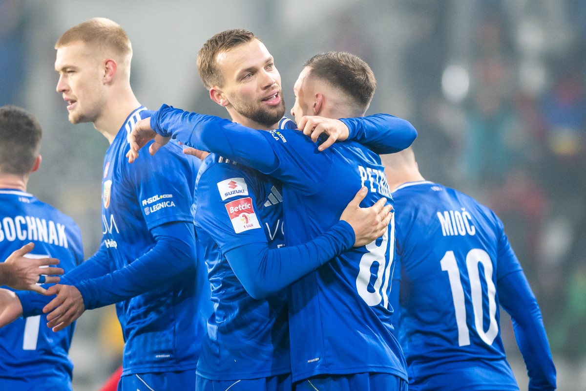 Piłkarze Miedzi Legnica