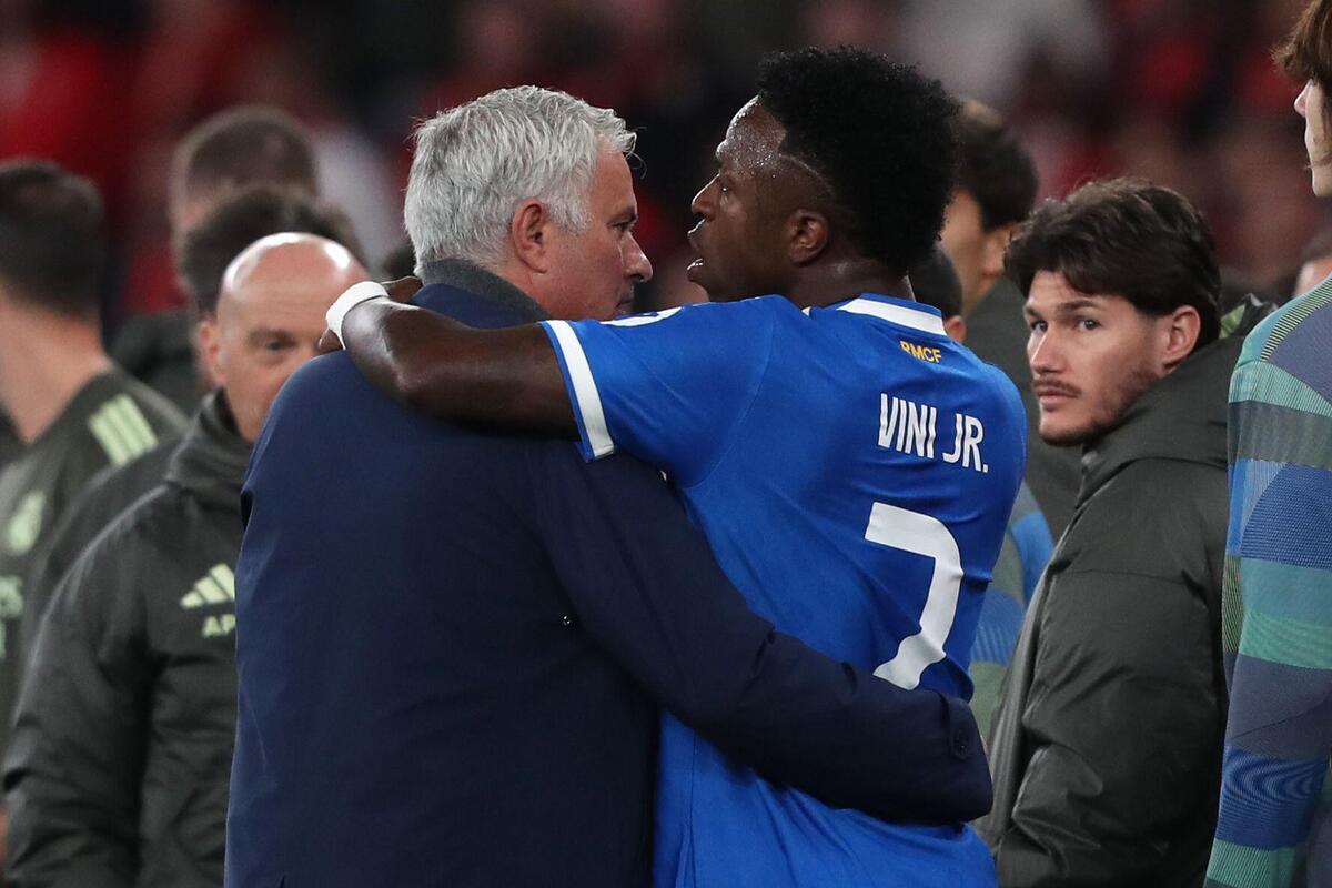 Jose Mourinho i Vinicius