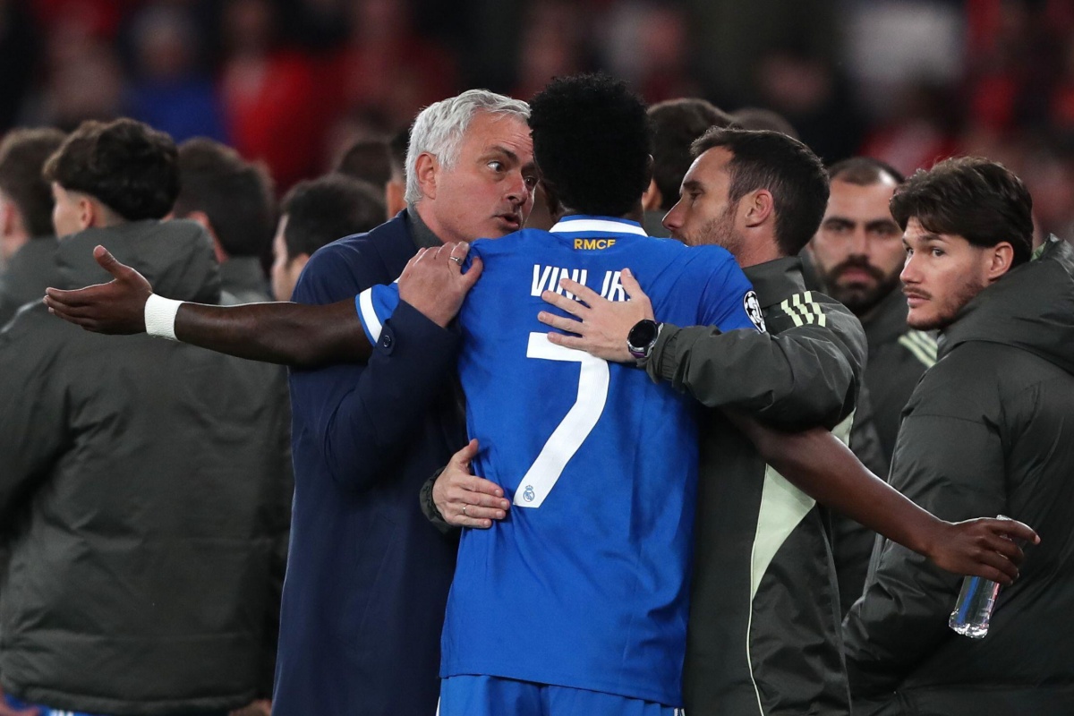 Jose Mourinho i Vinicius Junior