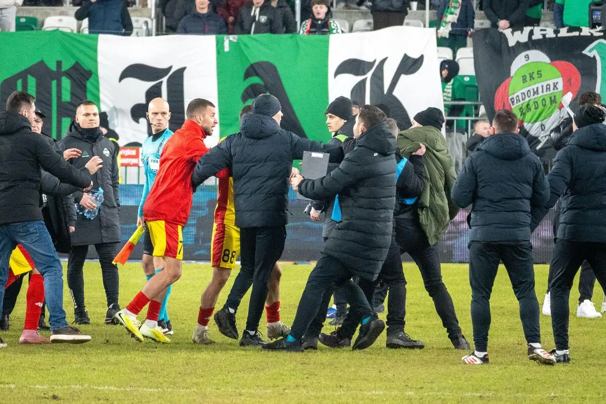 Awantura podczas meczu Radomiaka