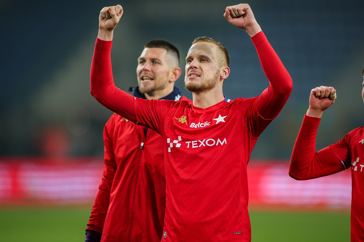 Zawodnicy Wisły Kraków