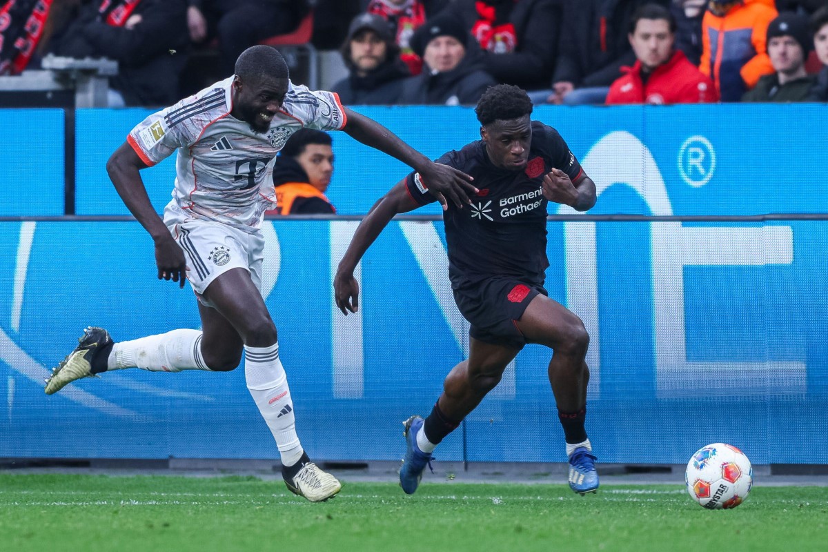 Dayot Upamecano oraz Ernest Poku