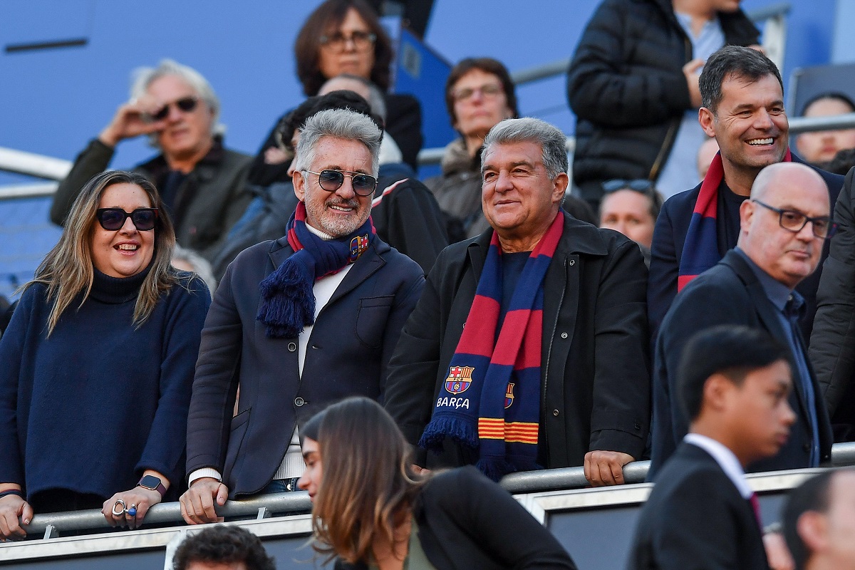 Joan Laporta (FC Barcelona - UD Levante)