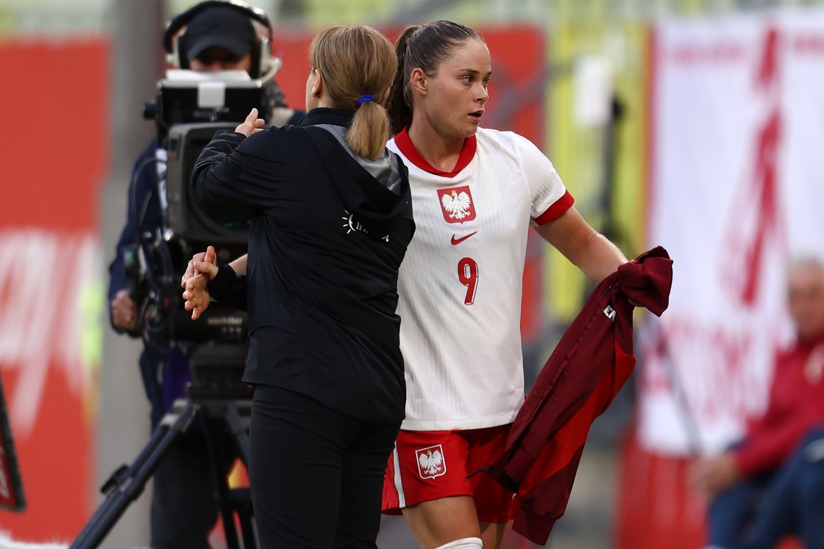 Nina Patalon i Ewa Pajor (Polska - Rumunia)