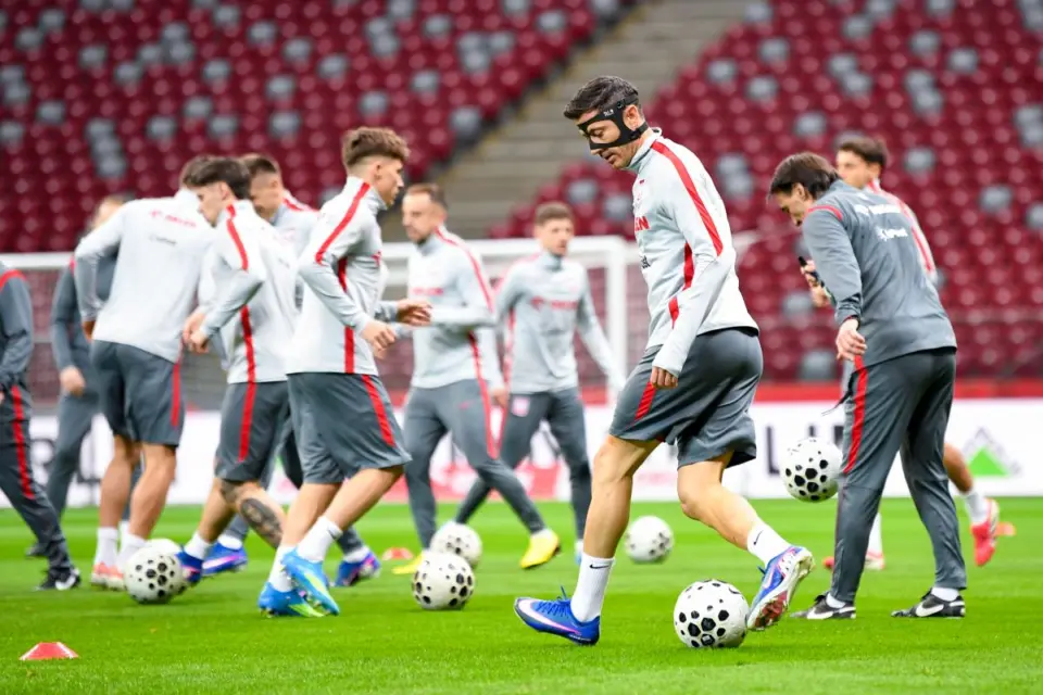 Trening reprezentacji Polski