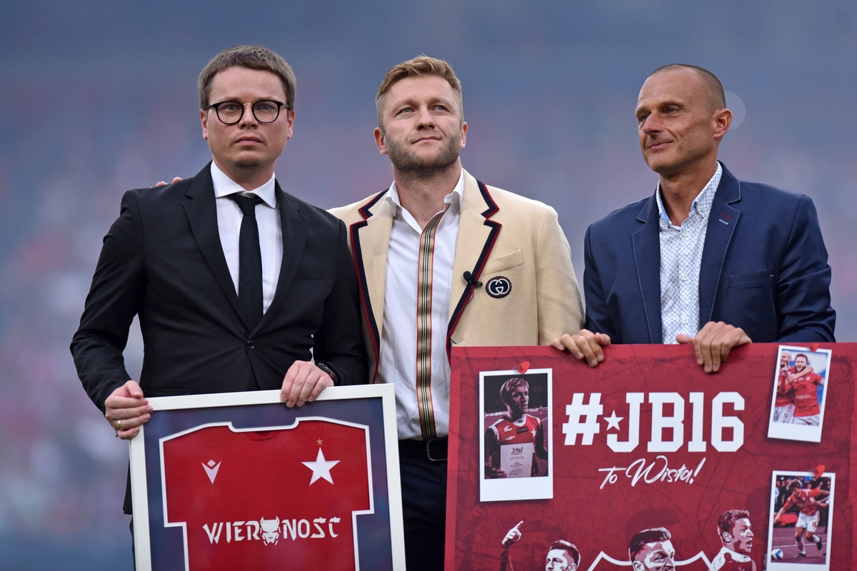 Jarosław Króewski, Jakub Błaszczykowski i Adam Łanoszka