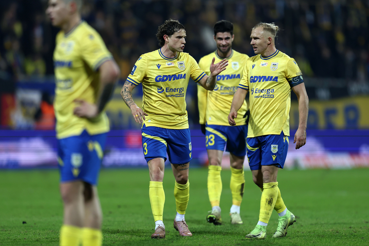 Piłkarze Arki Gdynia