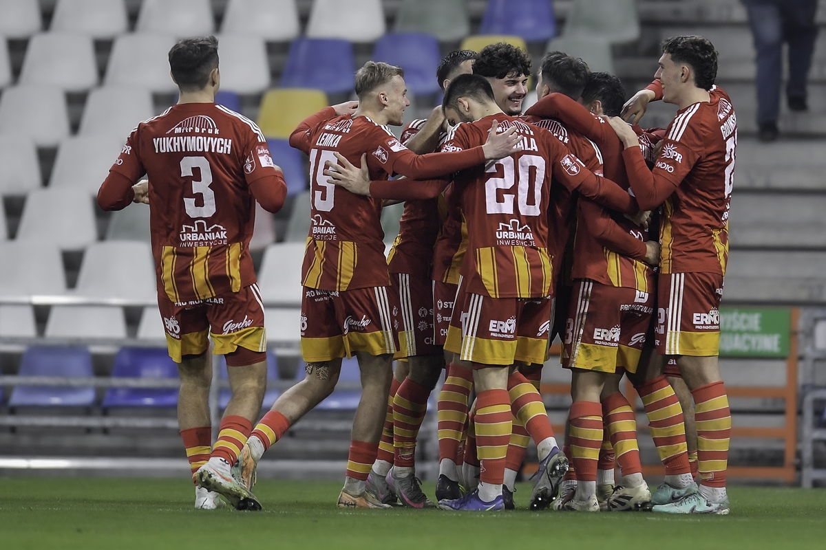 Piłkarze Chojniczanki Chojnice