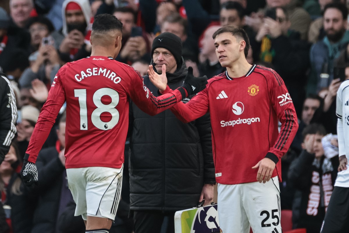 Casemiro oraz Manuel Ugarte