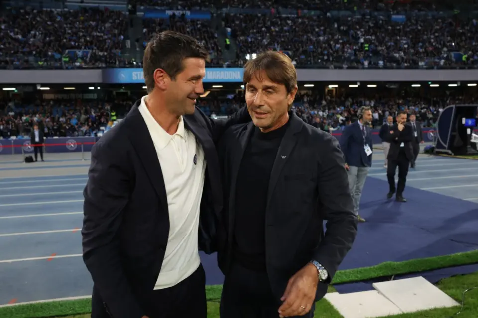 Cristian Chivu oraz Antonio Conte