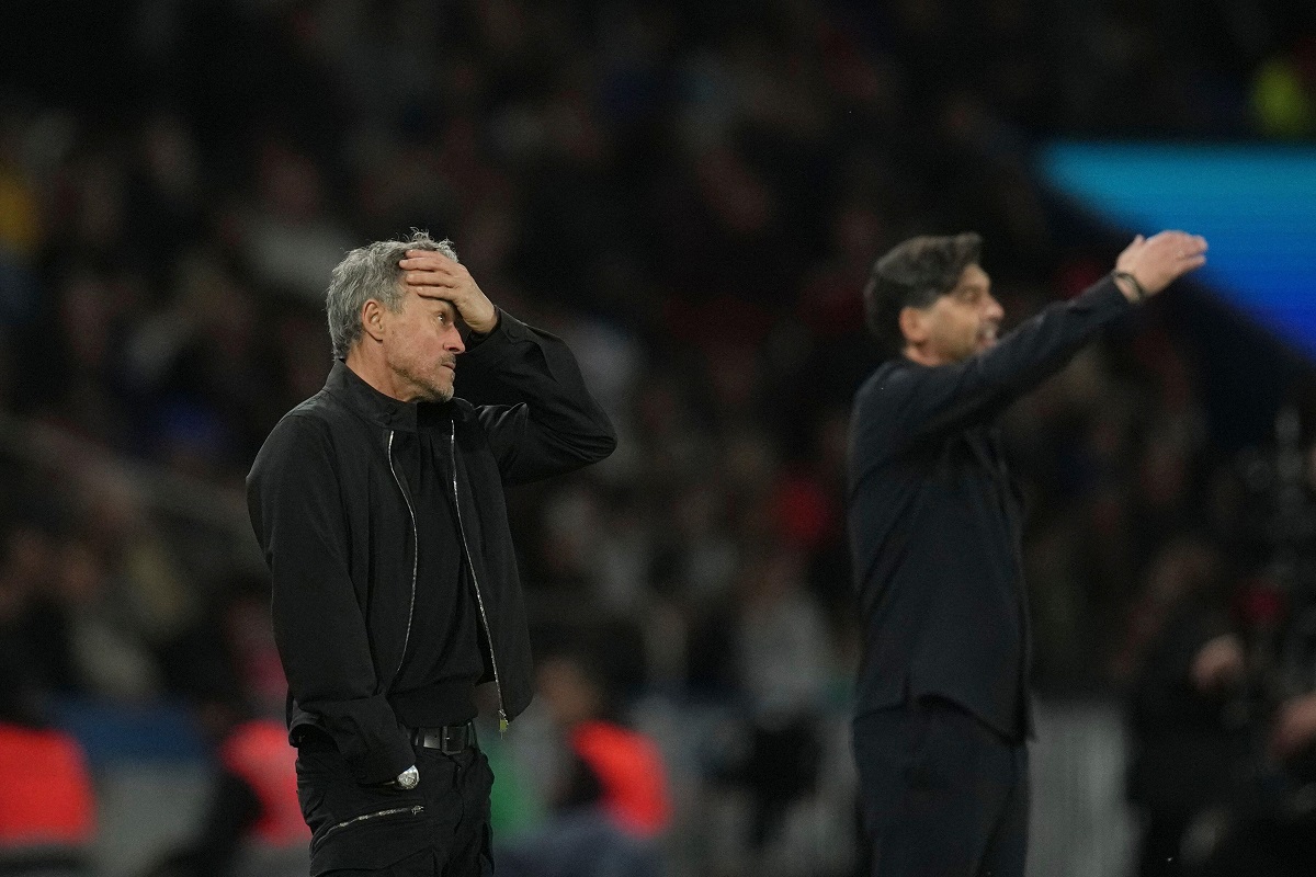 Luis Enrique (Paris Saint-Germain - Olympique Lyon)