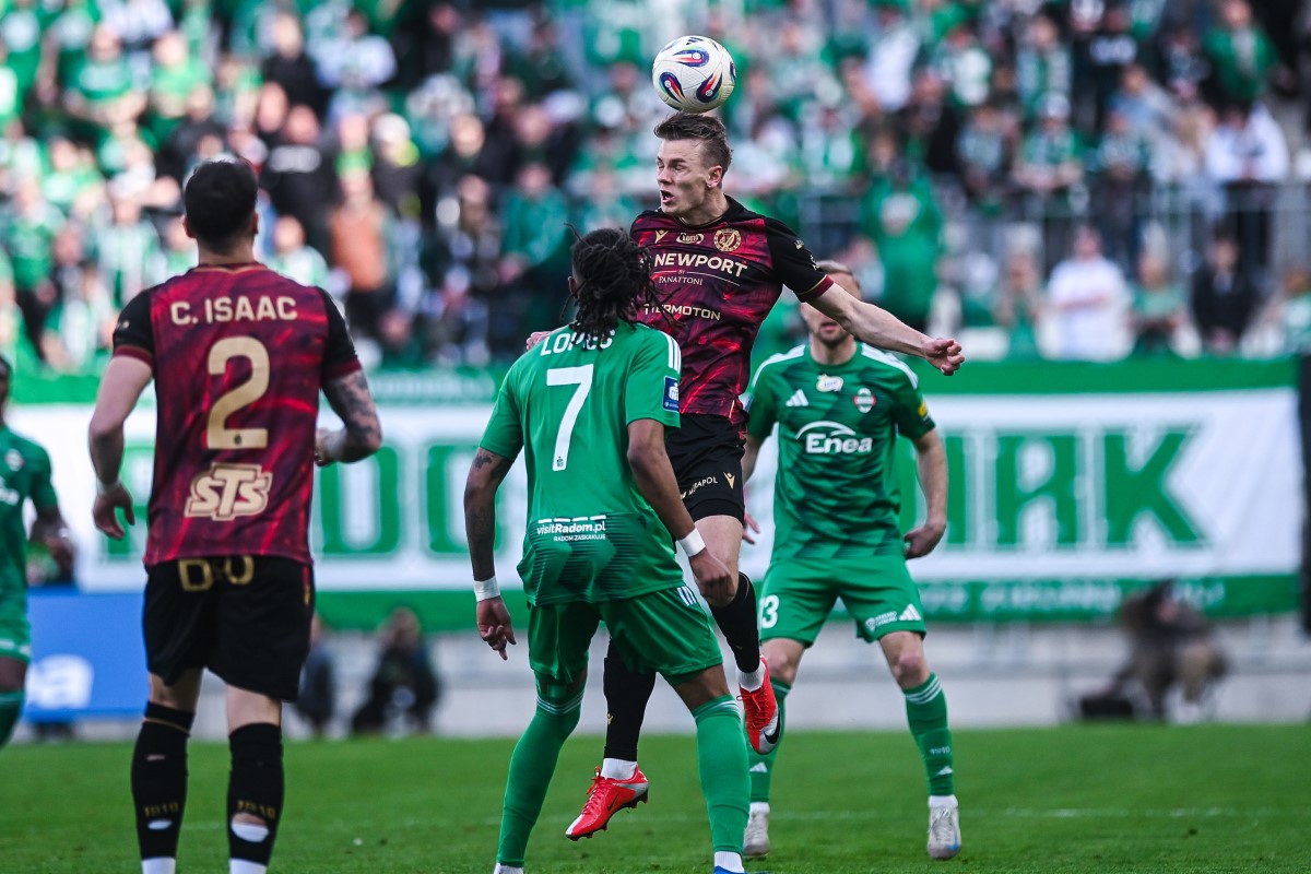 Piłkarze Widzewa Łódź oraz Radomiaka Radom