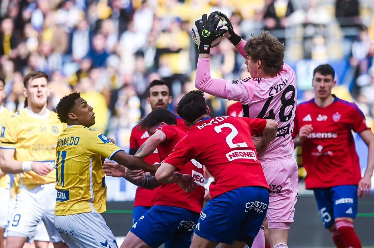 Zawodnicy Rakowa Częstochowa i Motoru Lublin