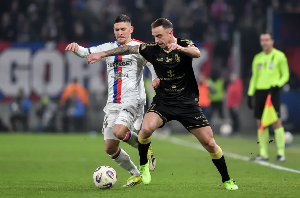 Erik Janza i Kamil Grosicki