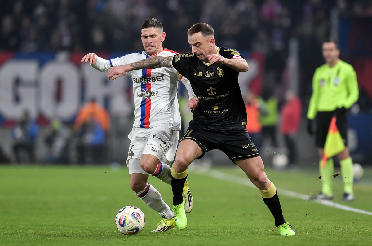 Erik Janza i Kamil Grosicki