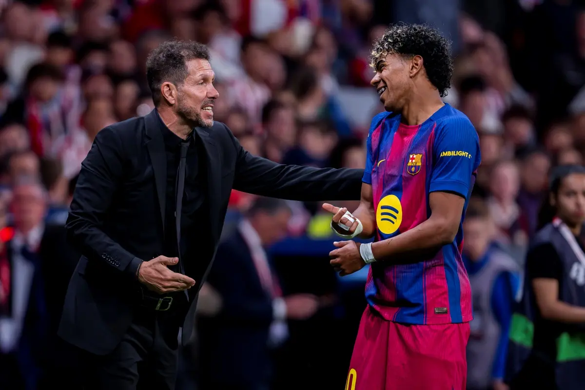 Diego Simeone i Lamine Yamal