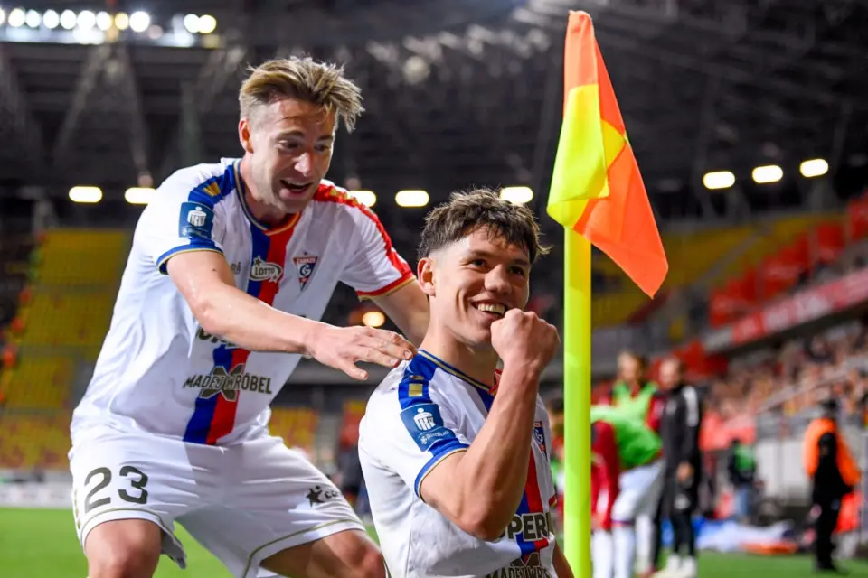 Sondre Liseth i Maksym Chłań