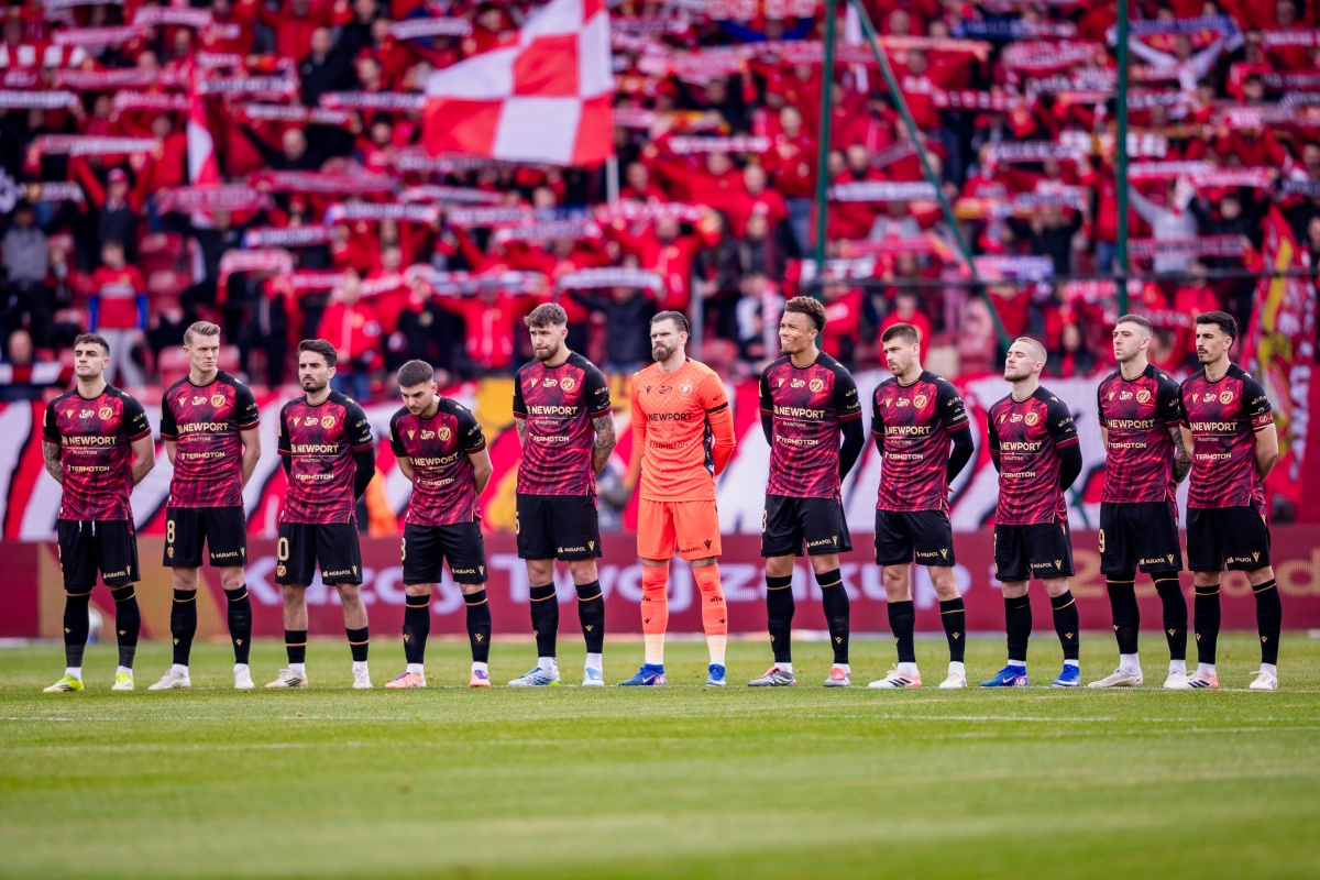 Piłkarze Widzewa Łódź