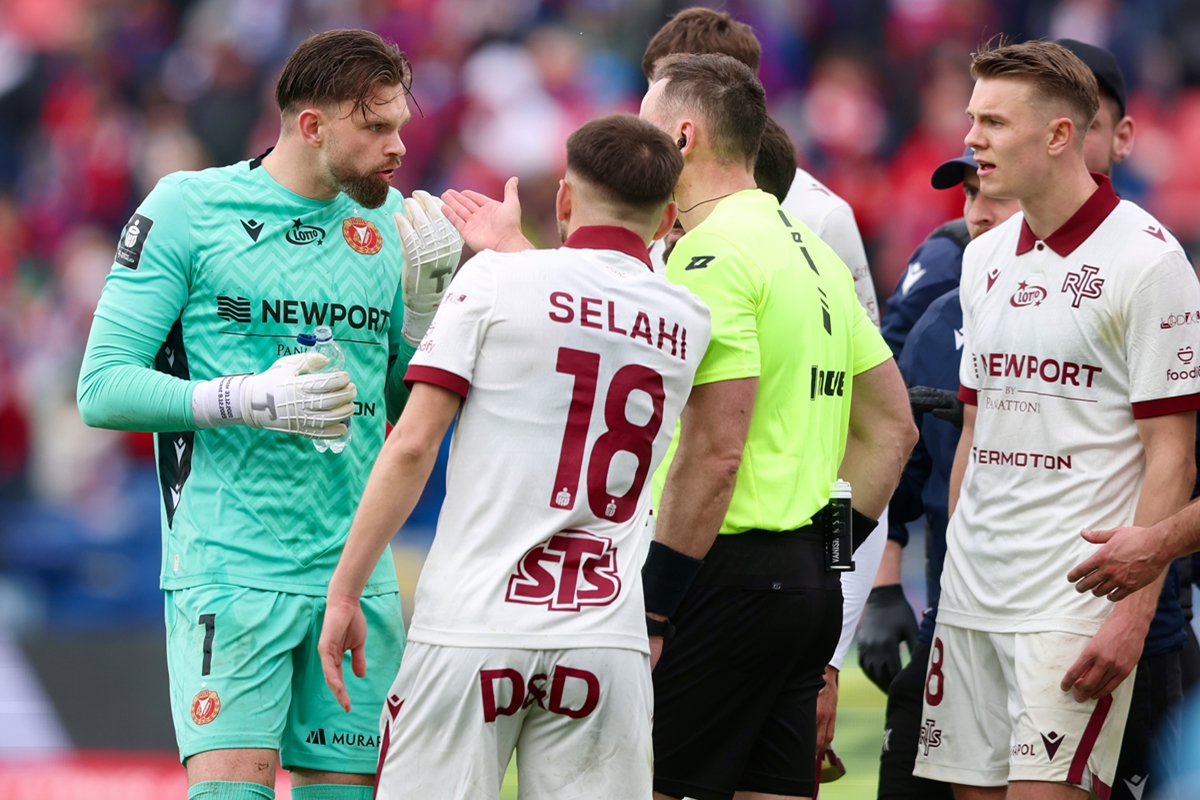 Piłkarze Widzewa Łódź