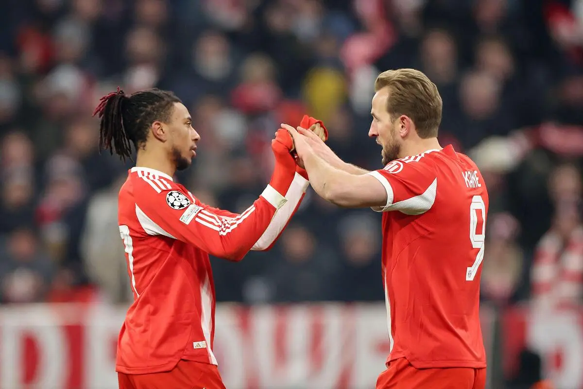 Michael Olise i Harry Kane