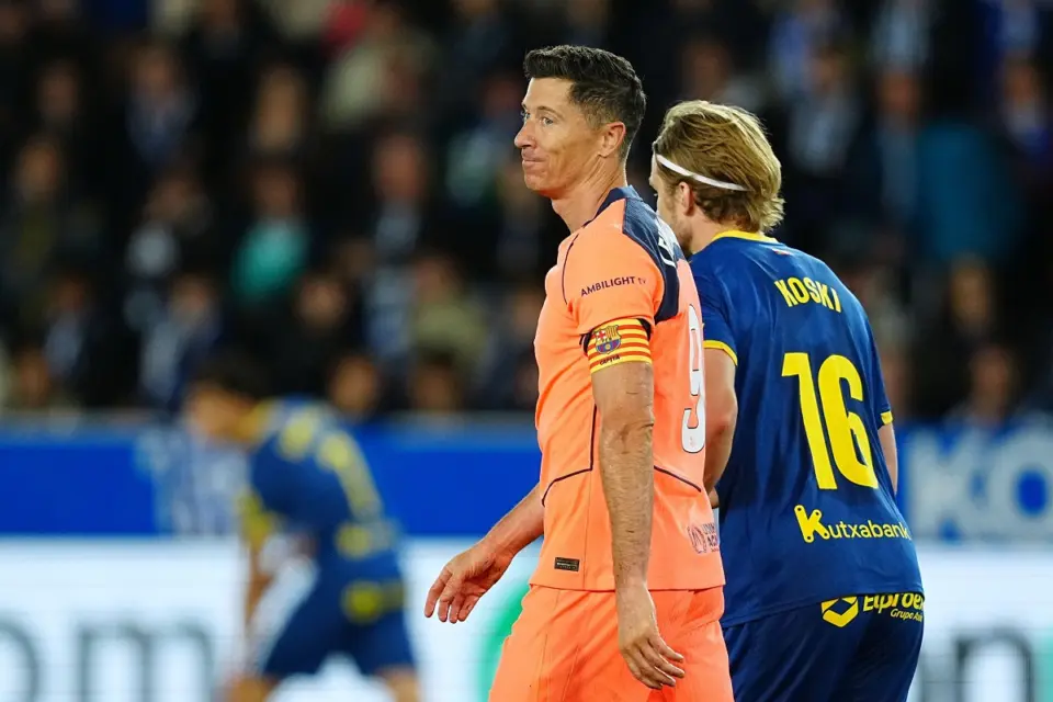 Robert Lewandowski (Deportivo Alaves - Barcelona)
