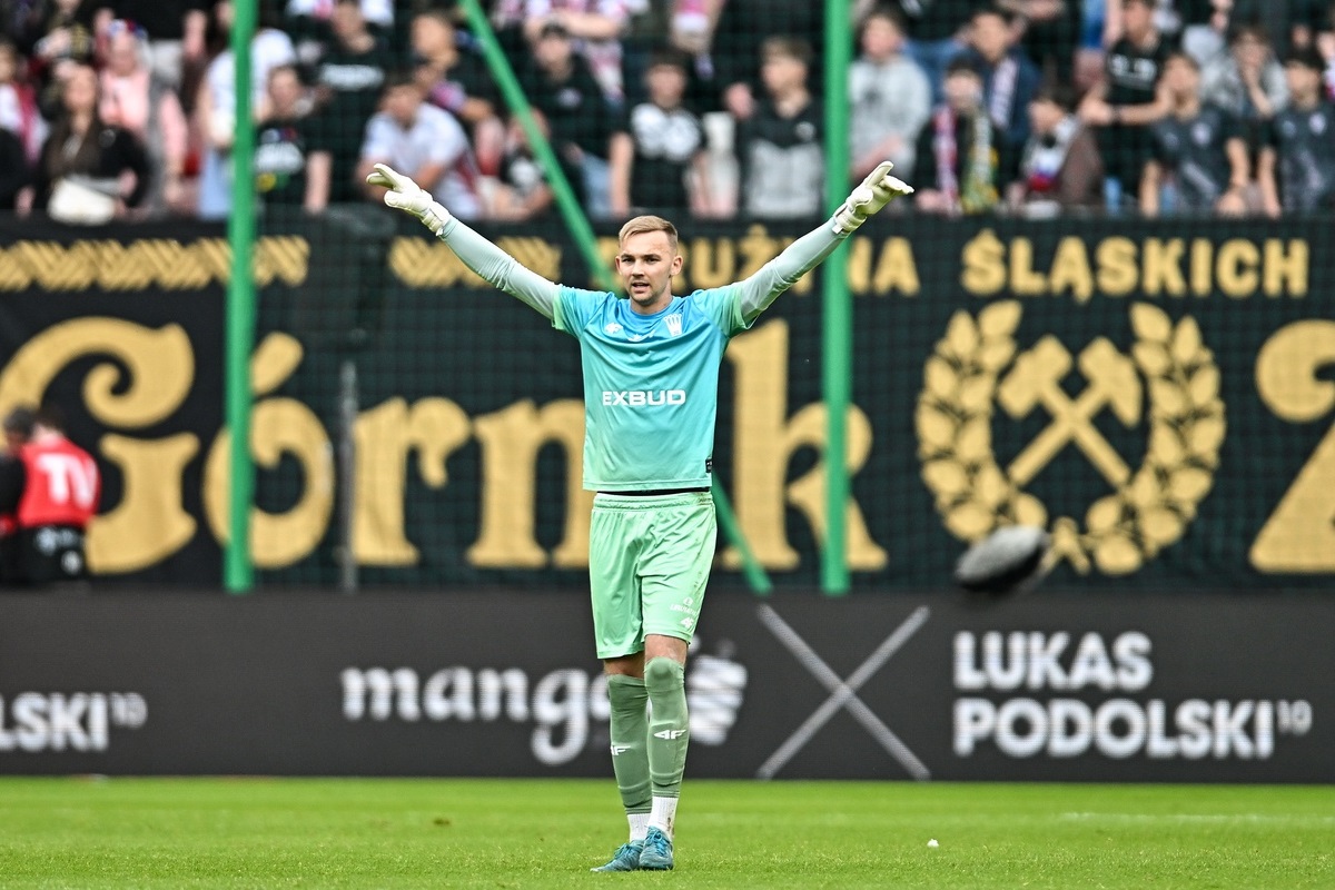 Xavier Dziekoński (Górnik Zabrze - Korona Kielce)