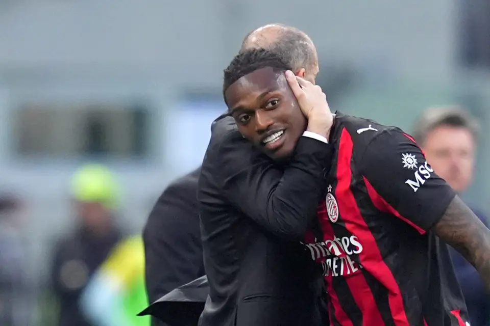 Massimiliano Allegri i Rafael Leao