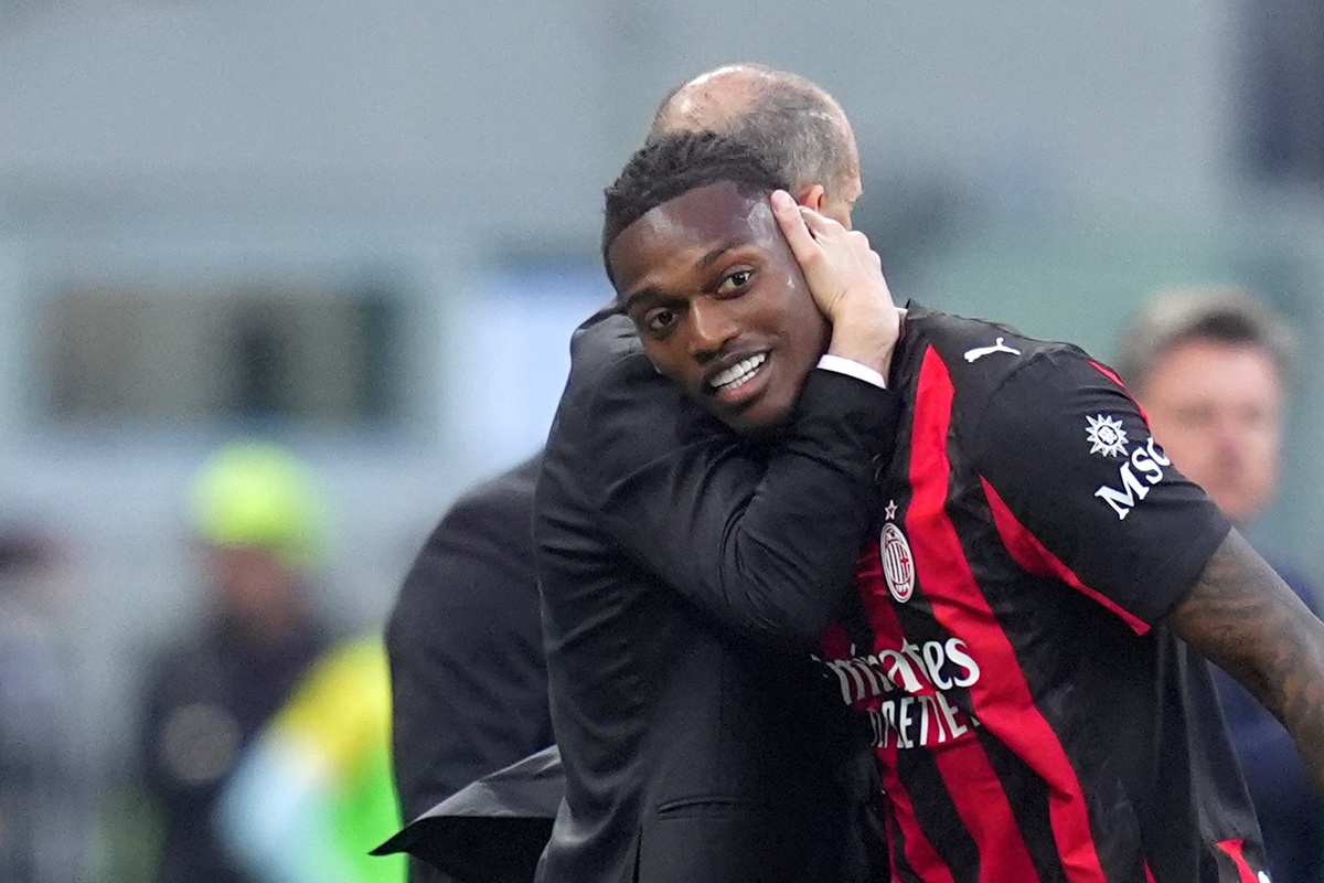 Massimiliano Allegri i Rafael Leao