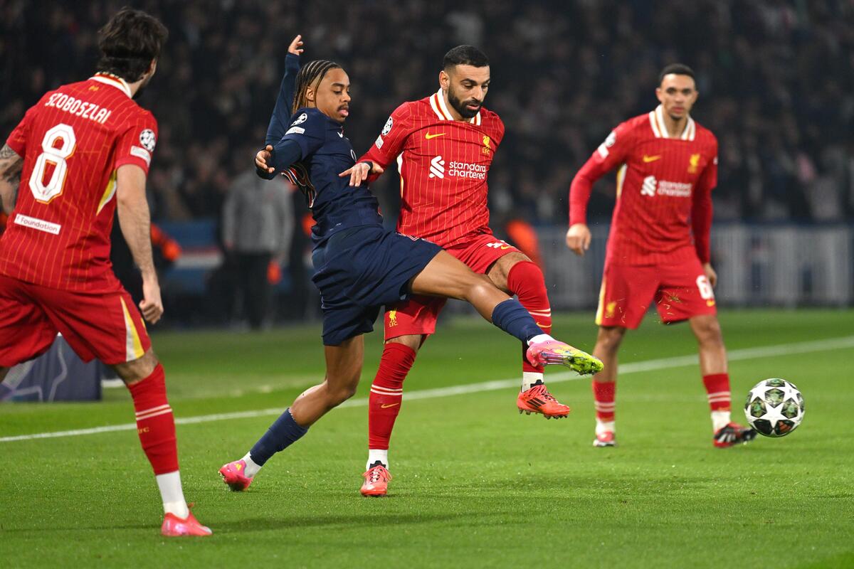 Bradley Barcola i Mohamed Salah