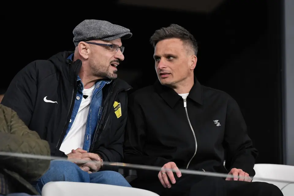 Wojciech Kwiecień i Sławomir Peszko