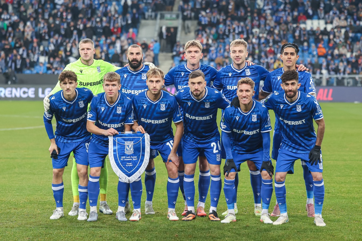 Piłkarze Lecha Poznań