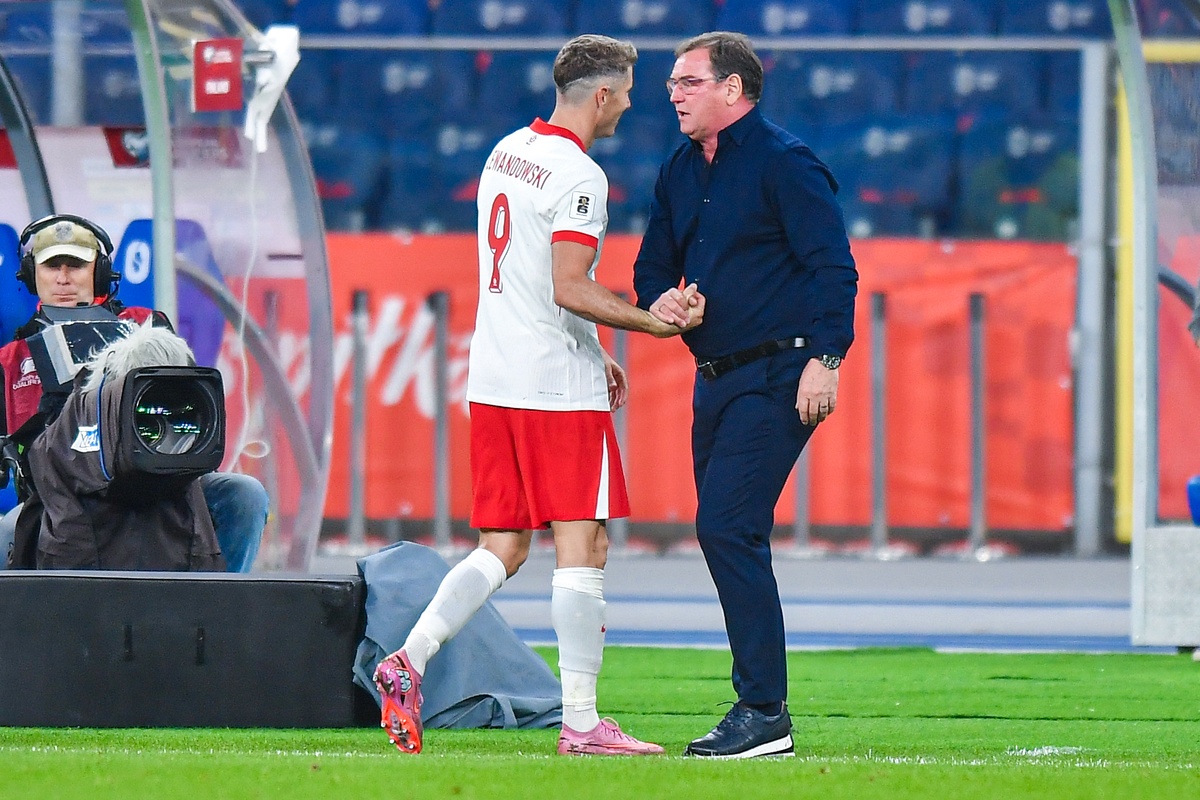 Robert Lewandowski i Jan Urban