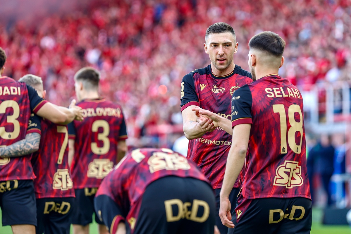 Piłkarze Widzewa Łódź