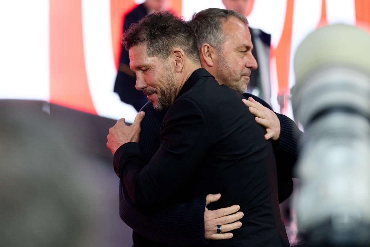 Diego Simeone oraz Hansi Flick