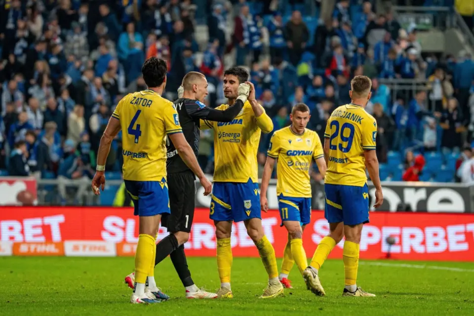Piłkarze Arki Gdynia