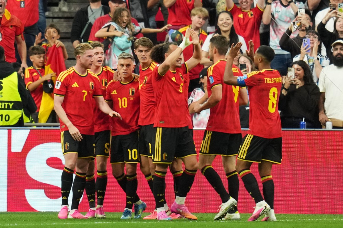 Piłkarze reprezentacji Belgii