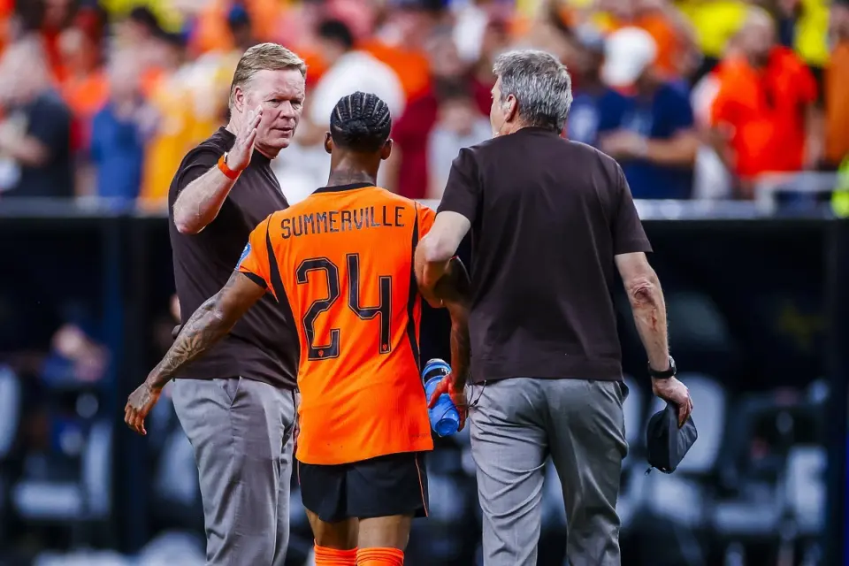 Ronald Koeman i Crysencio Summerville
