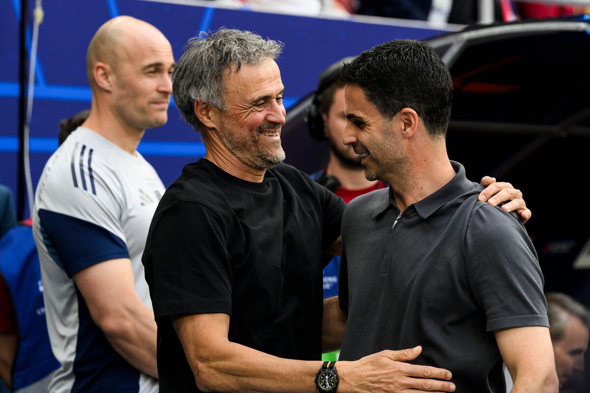 Luis Enrique i Mikel Arteta