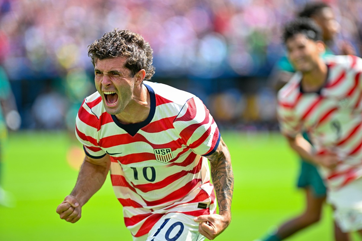Christian Pulisic w meczu z Senegalem