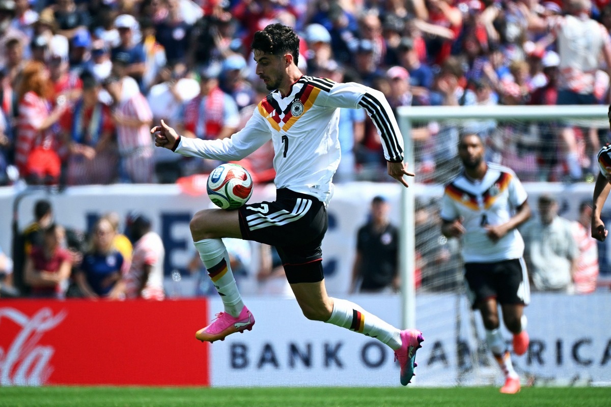 Kai Havertz w meczu towarzyskim z USA